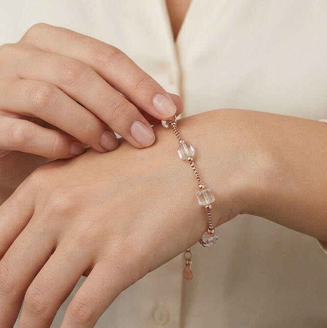 Aristosil Liora Silver Bracelet